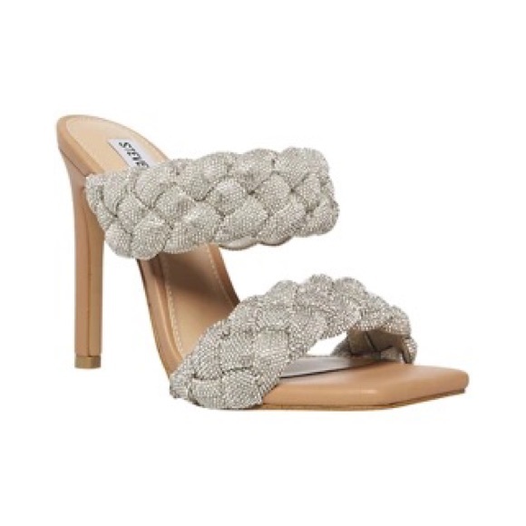 Steve Madden Kenley-R Heeled Sandal SKU: 9617859 - YouTube COPY - Steve Madden Kenley R braided heeled sandal